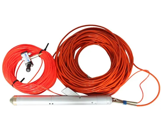 ASTM D7400 3c 受振器ボアホール三軸受振器ダウンホール地震調査ボアホール受振器文字列